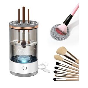 Electric Makeup Brush Cleaner Machine,Easy Premium Cosmetic Brush